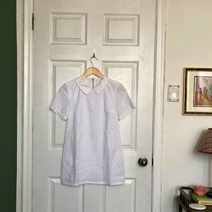 Eyelet embroidered tunic dress from Bodybag by Jude, Made in Montreal 🇨🇦